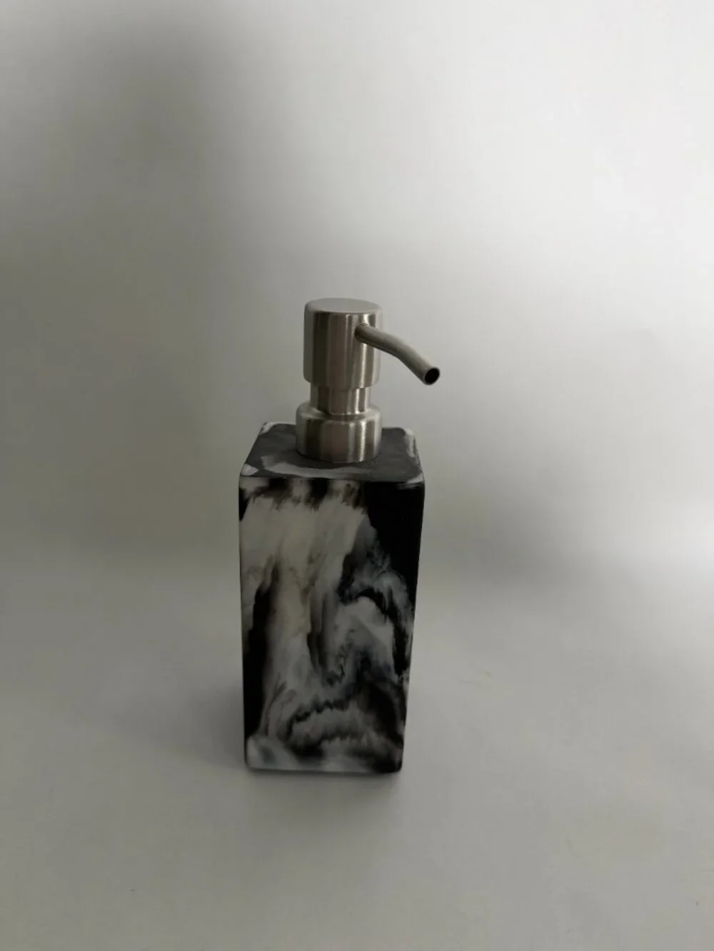Pigeon and Poodle - Bahia Black Swirl - Designer Soap Dispenser